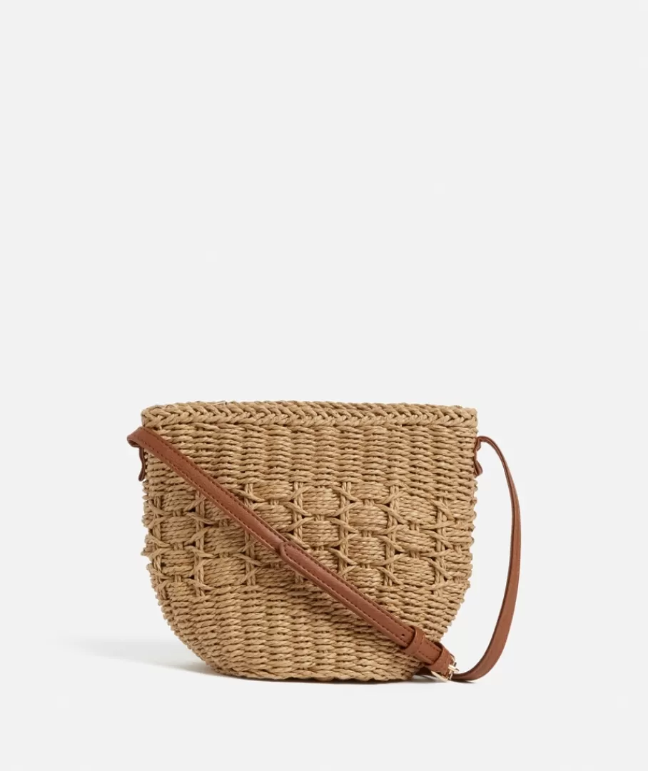 Sportsgirl Bags | Crossbody Bags<ALANNAH STRAW CROSSBODY BAG