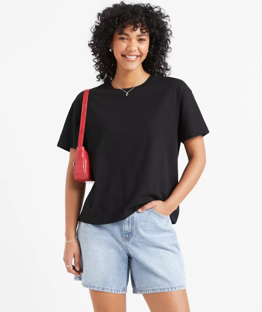 Sportsgirl T-Shirts | T-Shirts<AUSTRALIAN COTTON BASIC TSHIRT