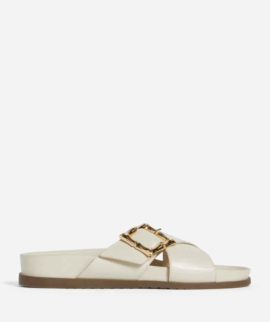 Sportsgirl Shoes | Slides & Sandals<BAILEY BUCKLE SANDAL