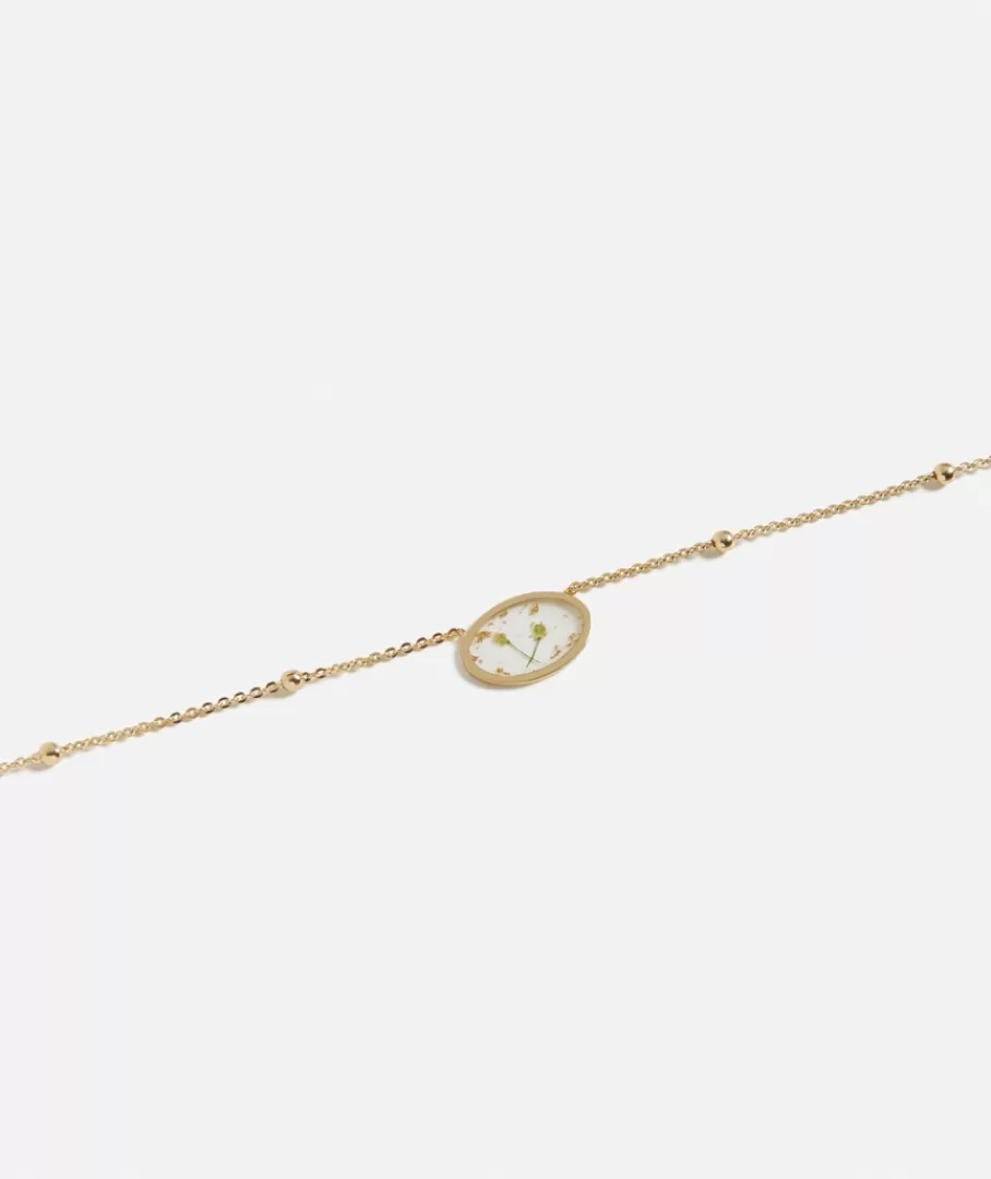 Sportsgirl Jewellery | Necklaces<BAR TRAPPED FLOWER NECKLACE