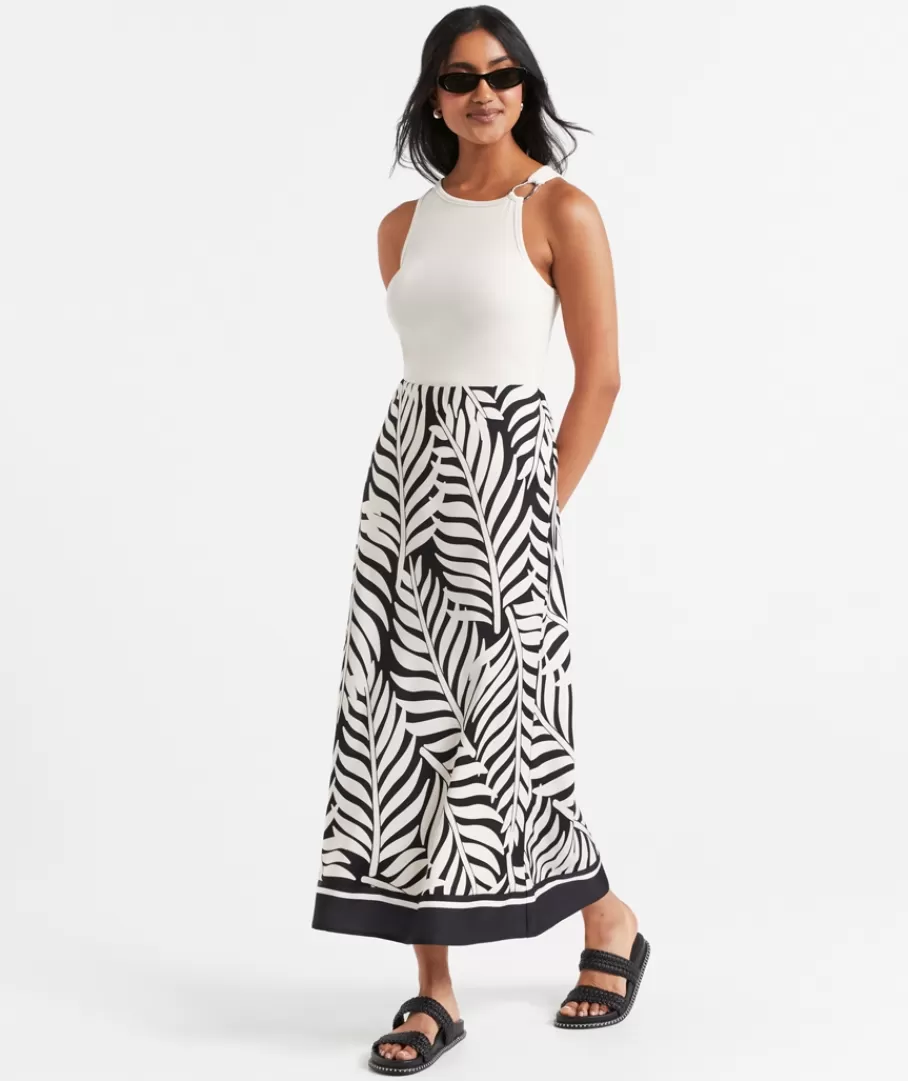 Sportsgirl Skirts | Midi & Maxi Skirts<BEAU SATIN PRINTED MIDI SKIRT