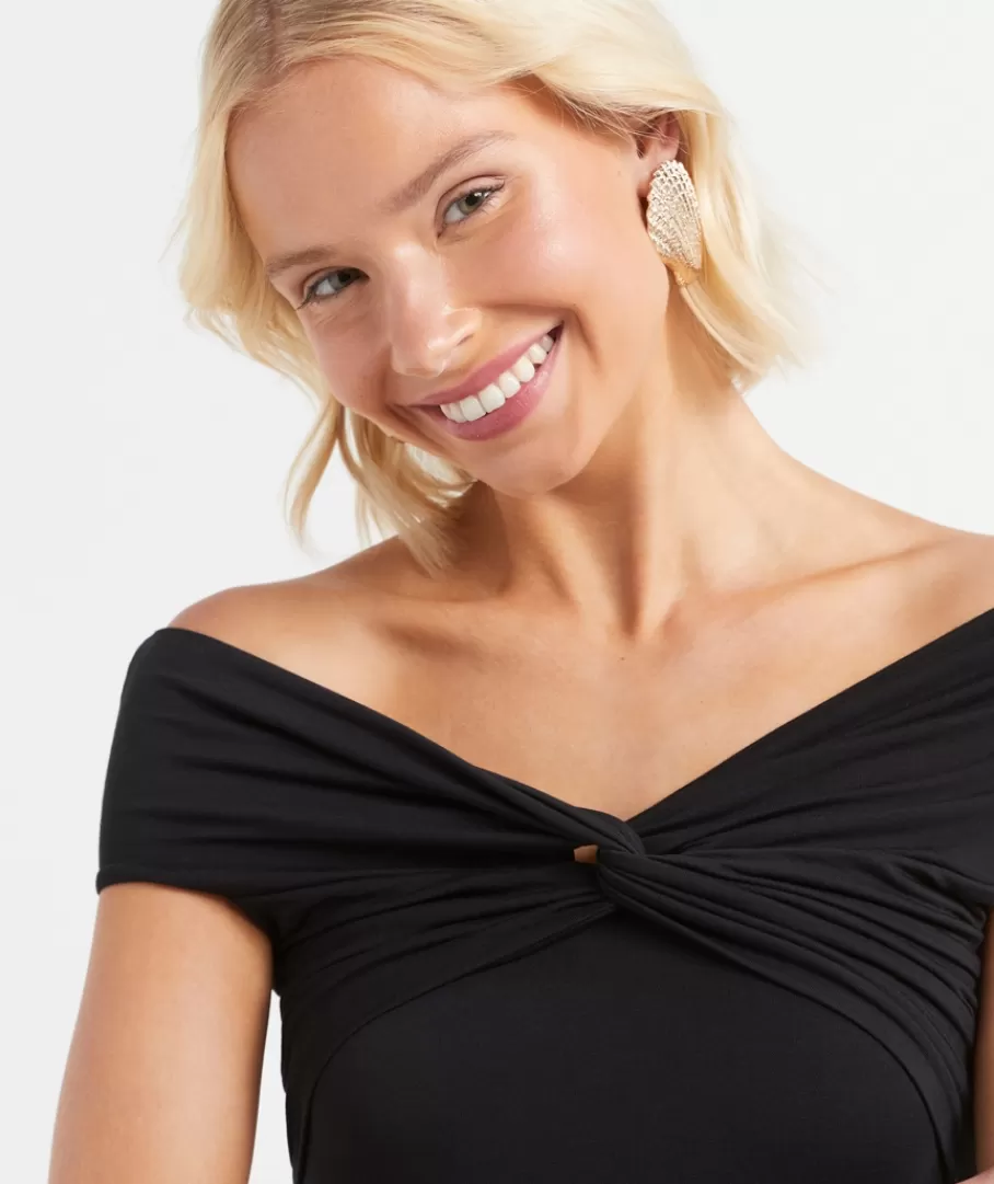 Sportsgirl Going Out Tops<BELLA OFF THE SHOULDER TOP