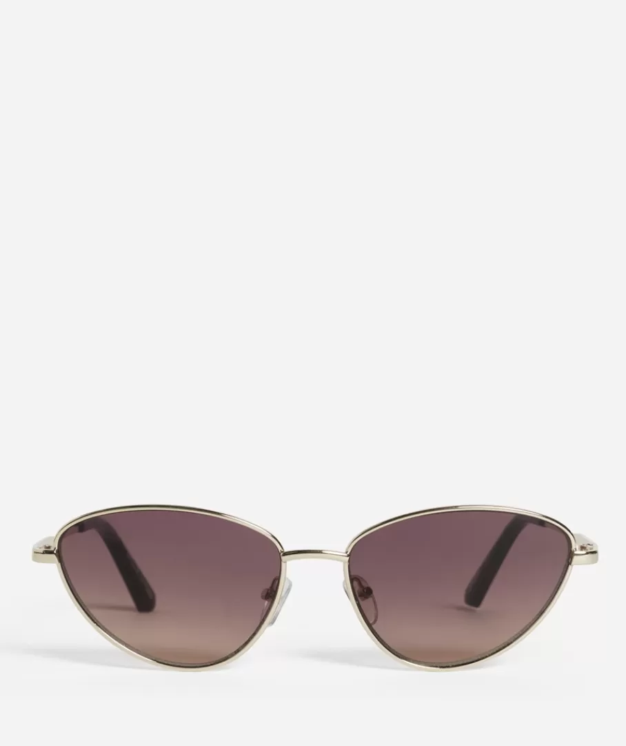 Sportsgirl Sunglasses<BILLIE CAT EYE METAL SUNGLASSES -