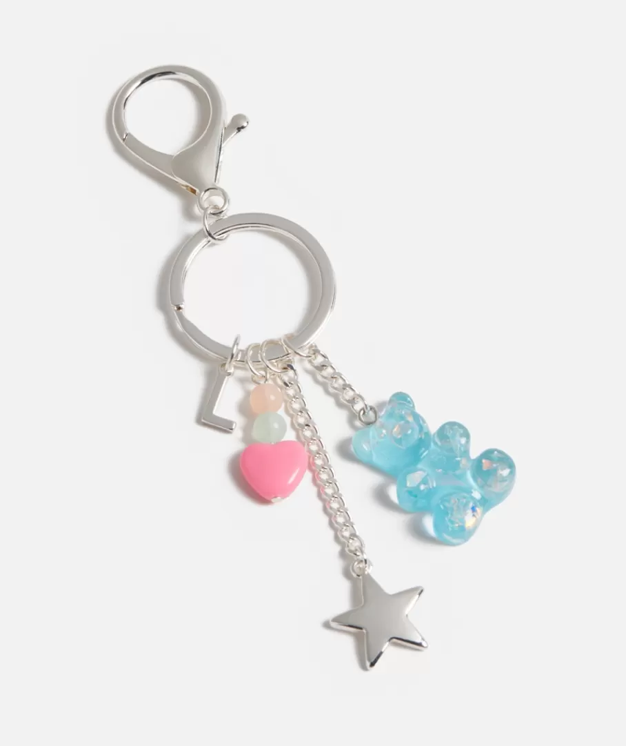 Sportsgirl Keyrings & Bag Charms< BEAR CHARM ALPHABET KEYRING