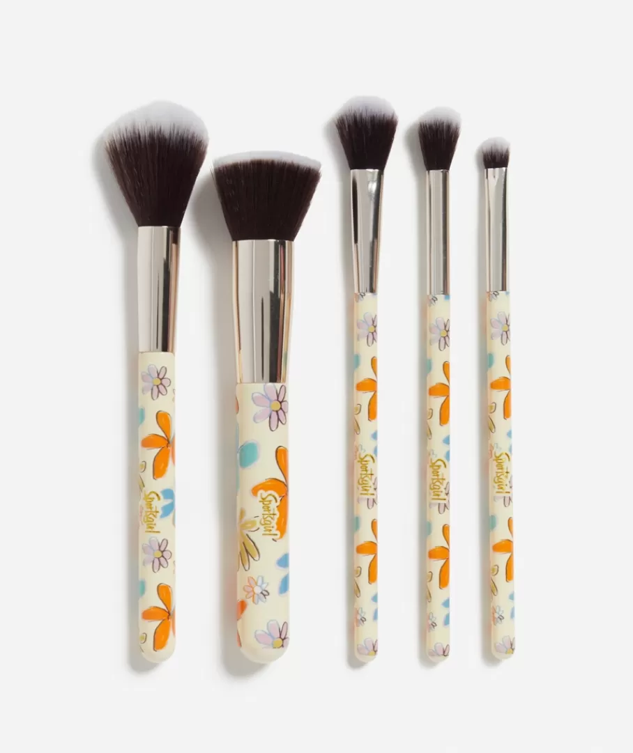 Sportsgirl Makeup Brushes & Sponges<BRUSH WITH FAME BRUSH SET - CRAYON