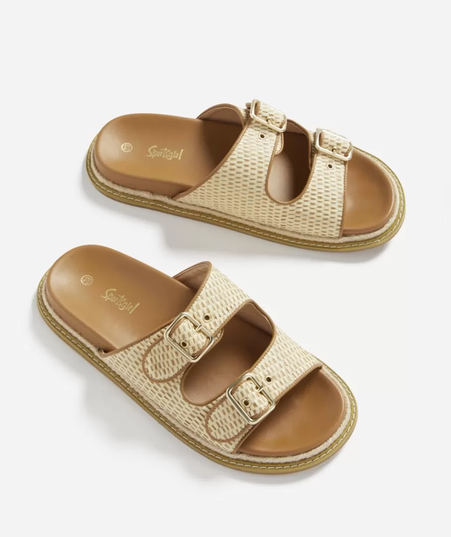 Sportsgirl Shoes | Slides & Sandals<CARLA TWO STRAP SANDAL