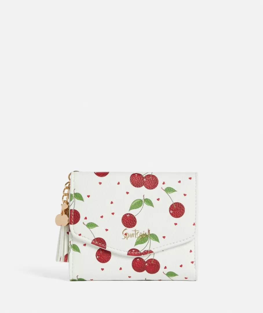 Sportsgirl Wallets & Card Holders | Wallets & Card Holders<CLIP FOLD OUT WALLET -CHERRY