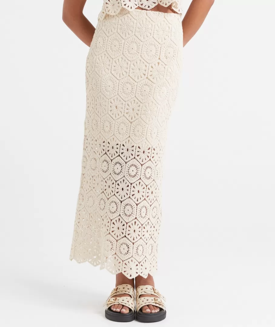 Sportsgirl Sets | Skirts<CROCHET MIDI SKIRT