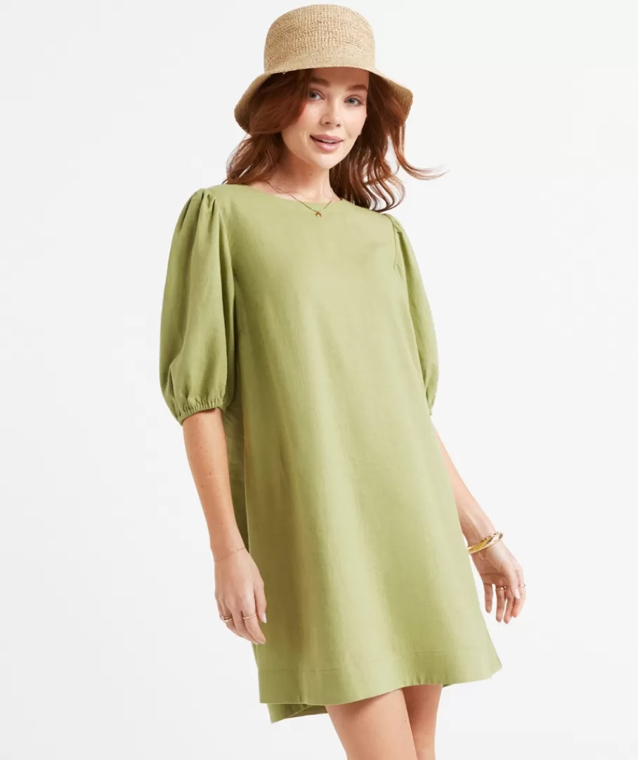 Sportsgirl Dresses | Linen<DEMI LINEN BLEND MINI DRESS