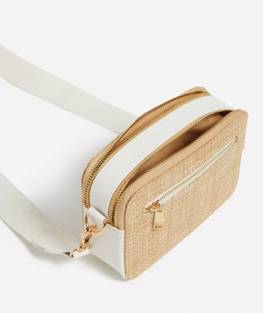 Sportsgirl Bags | Crossbody Bags<DILLON STRAW CAMERA BAG