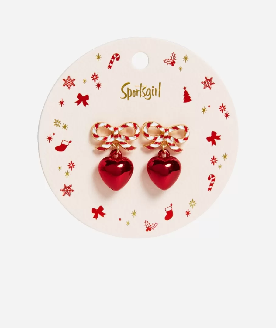 Sportsgirl Jewellery | Earrings<FESTIVE BOW STATEMENT EARRING