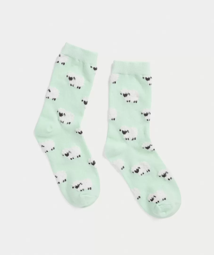 Sportsgirl Socks<FLUFFY SHEEP CREW SOCK