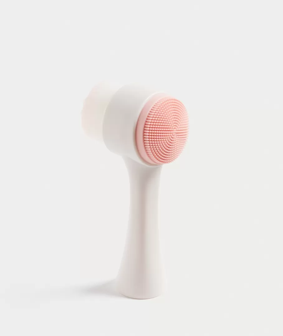 Sportsgirl Skincare Tools<FRESH FACED - WHITE DOUBLE CLEANSING BRUSH