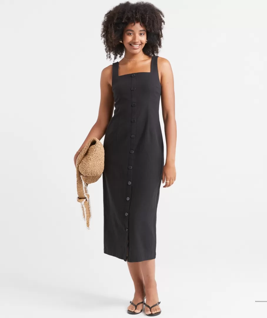 Sportsgirl Dresses | Midi & Maxi Dresses<GITA RAMIE COLUMN DRESS