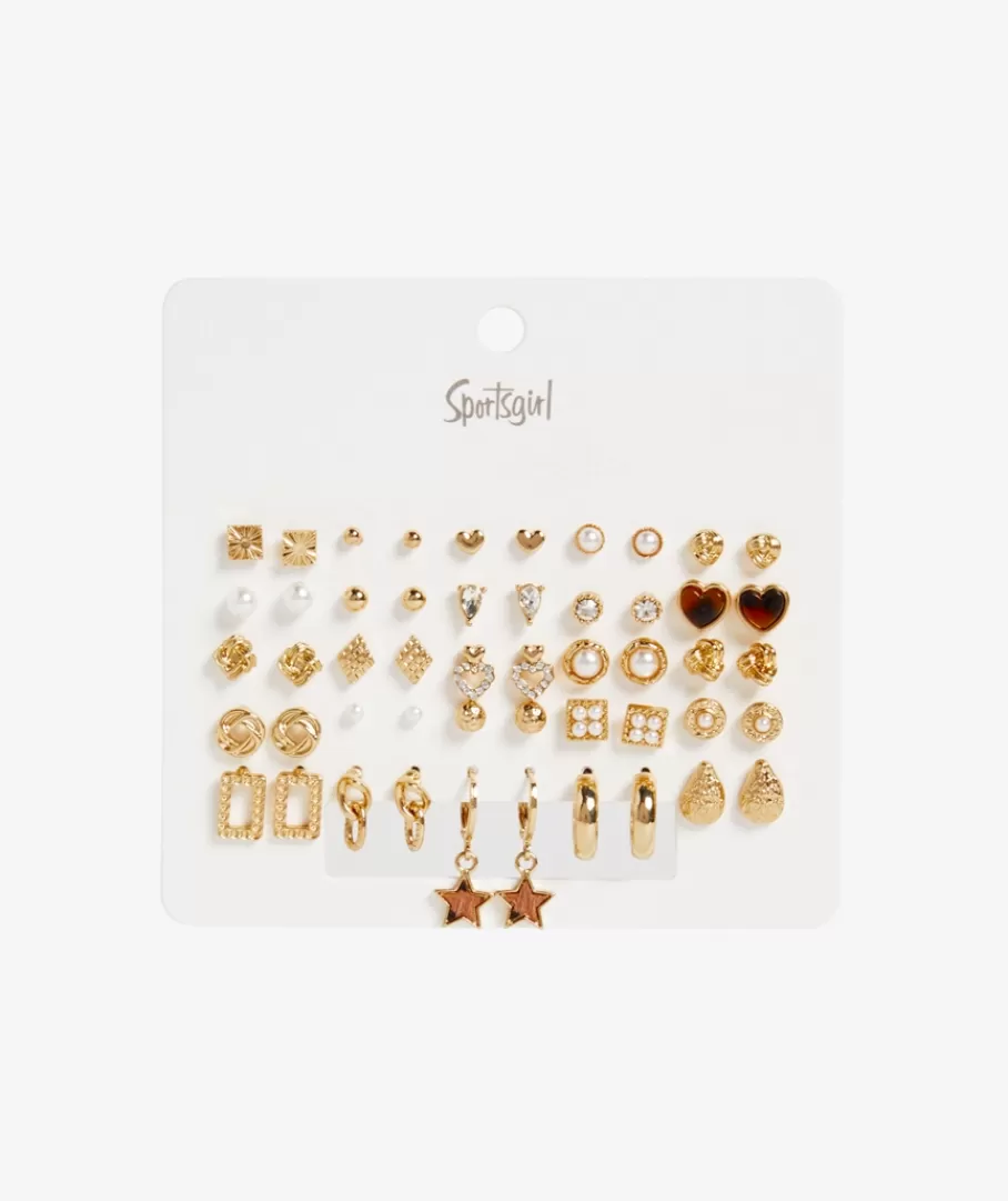 Sportsgirl Jewellery | Earrings< & LEOPARD STUD AND DROP EARRING PACK