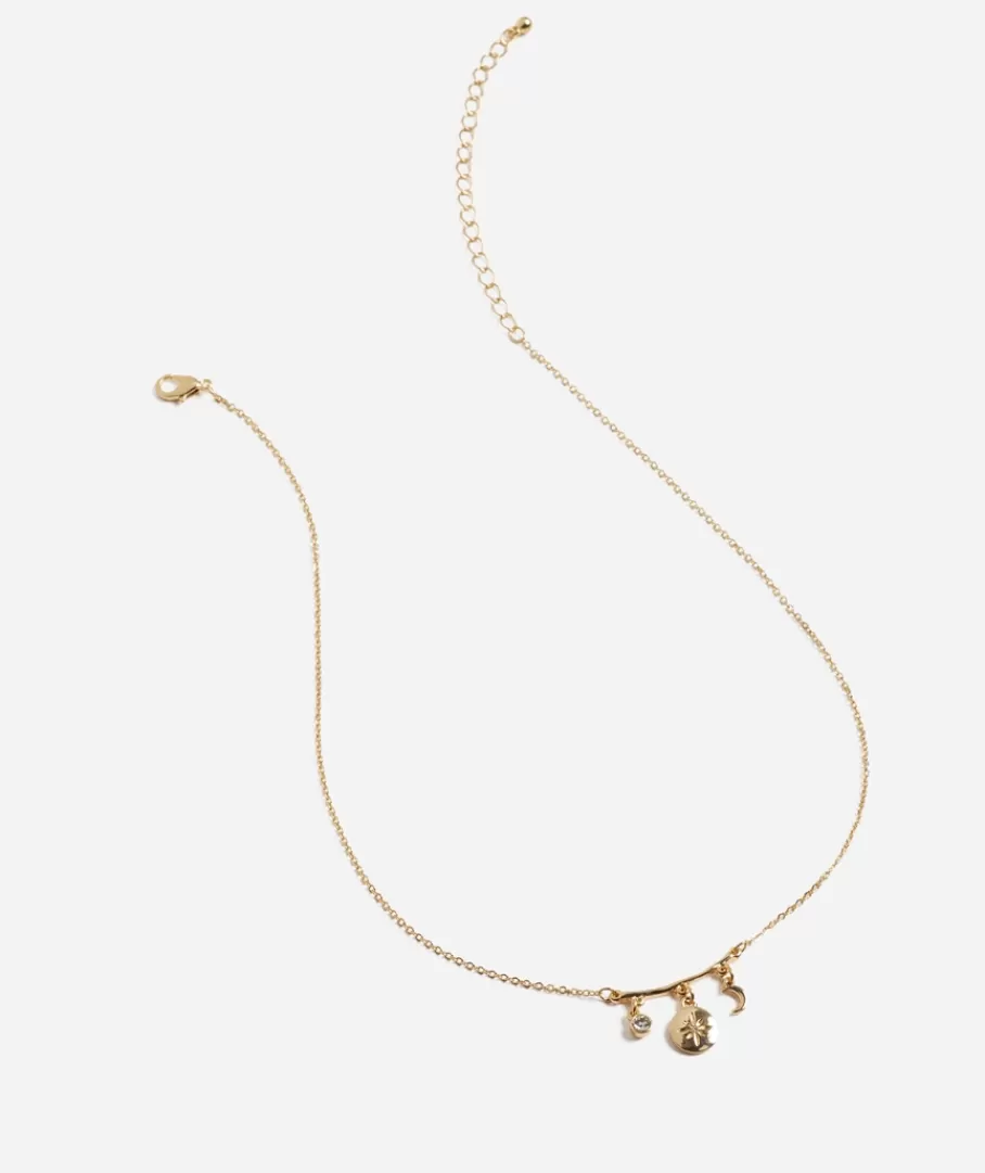 Sportsgirl Jewellery | Necklaces< CHARM CELESTIAL NECKLACE