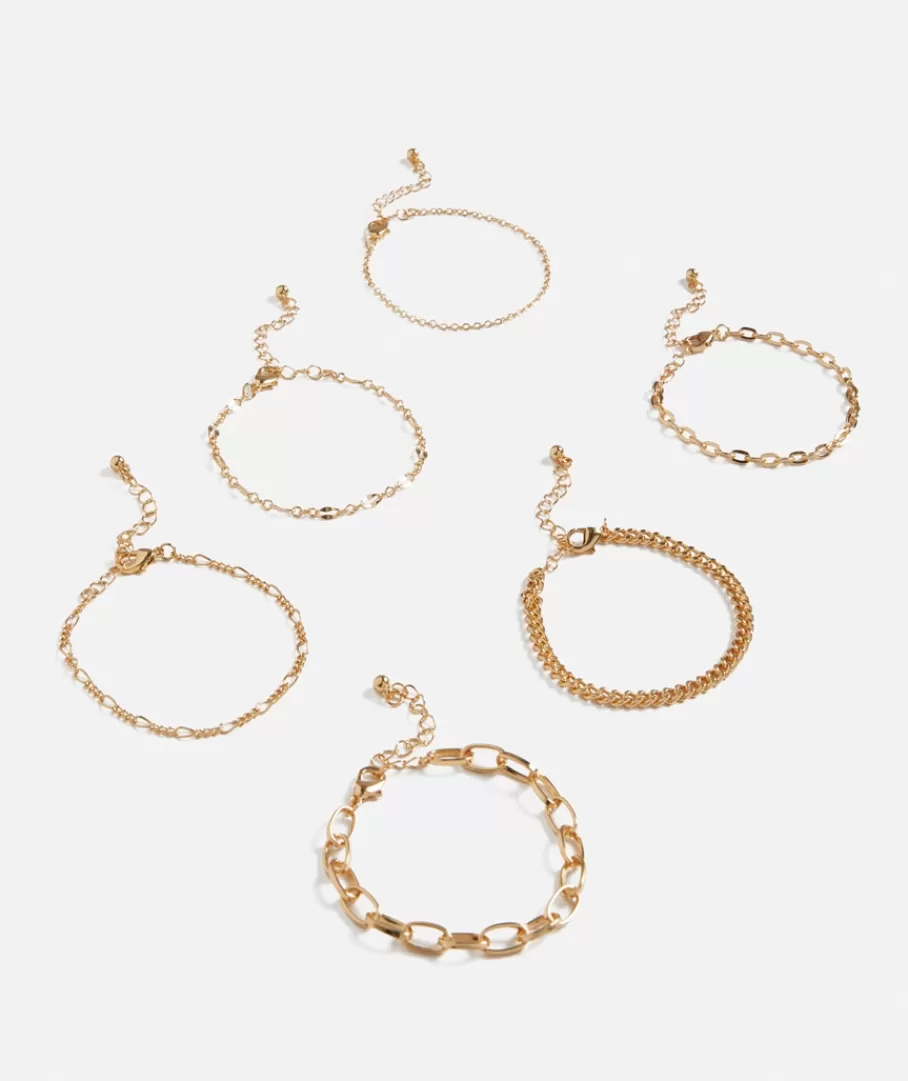 Sportsgirl Jewellery | Bracelets< CORE CHAIN BRACELET PACK