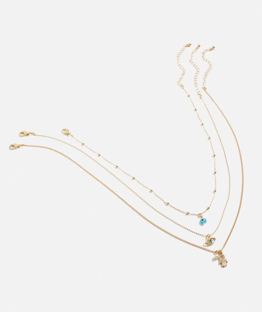 Sportsgirl Jewellery | Necklaces< EVIL EYE NECKLACE PACK