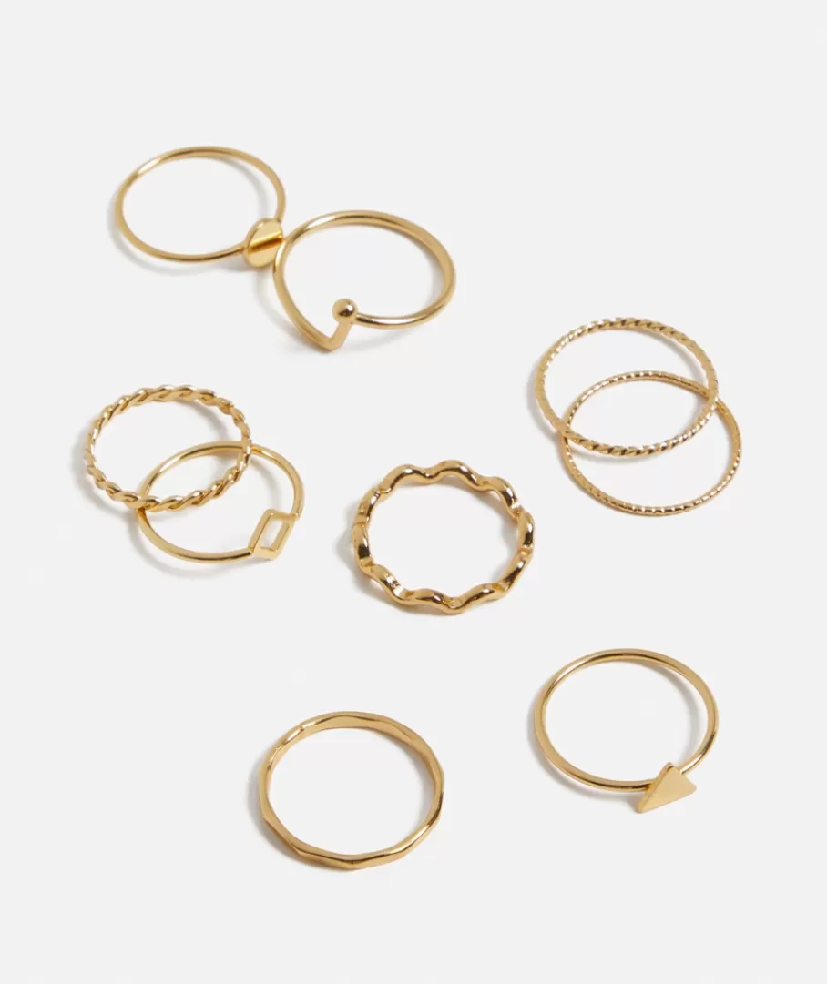 Sportsgirl Jewellery | Rings< FINE LINE RING STACK