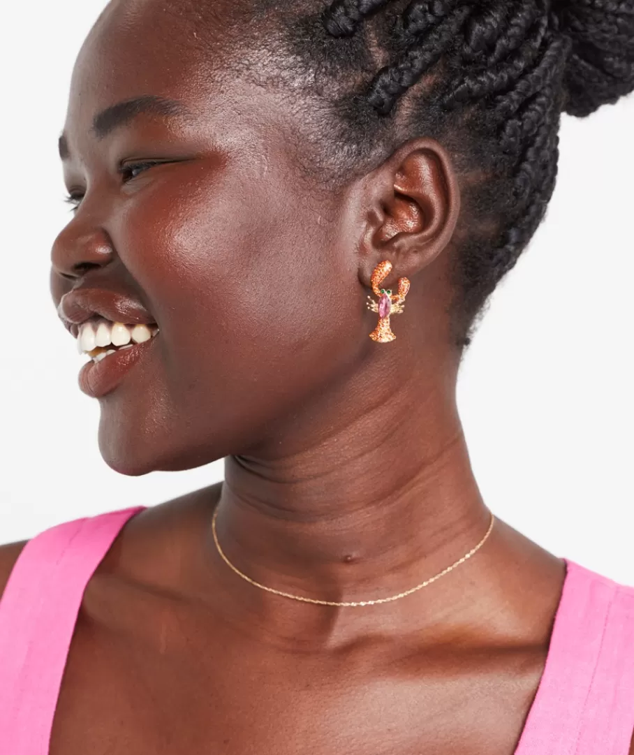 Sportsgirl Earrings | Jewellery< JEWEL LOBSTER STUD EARRING