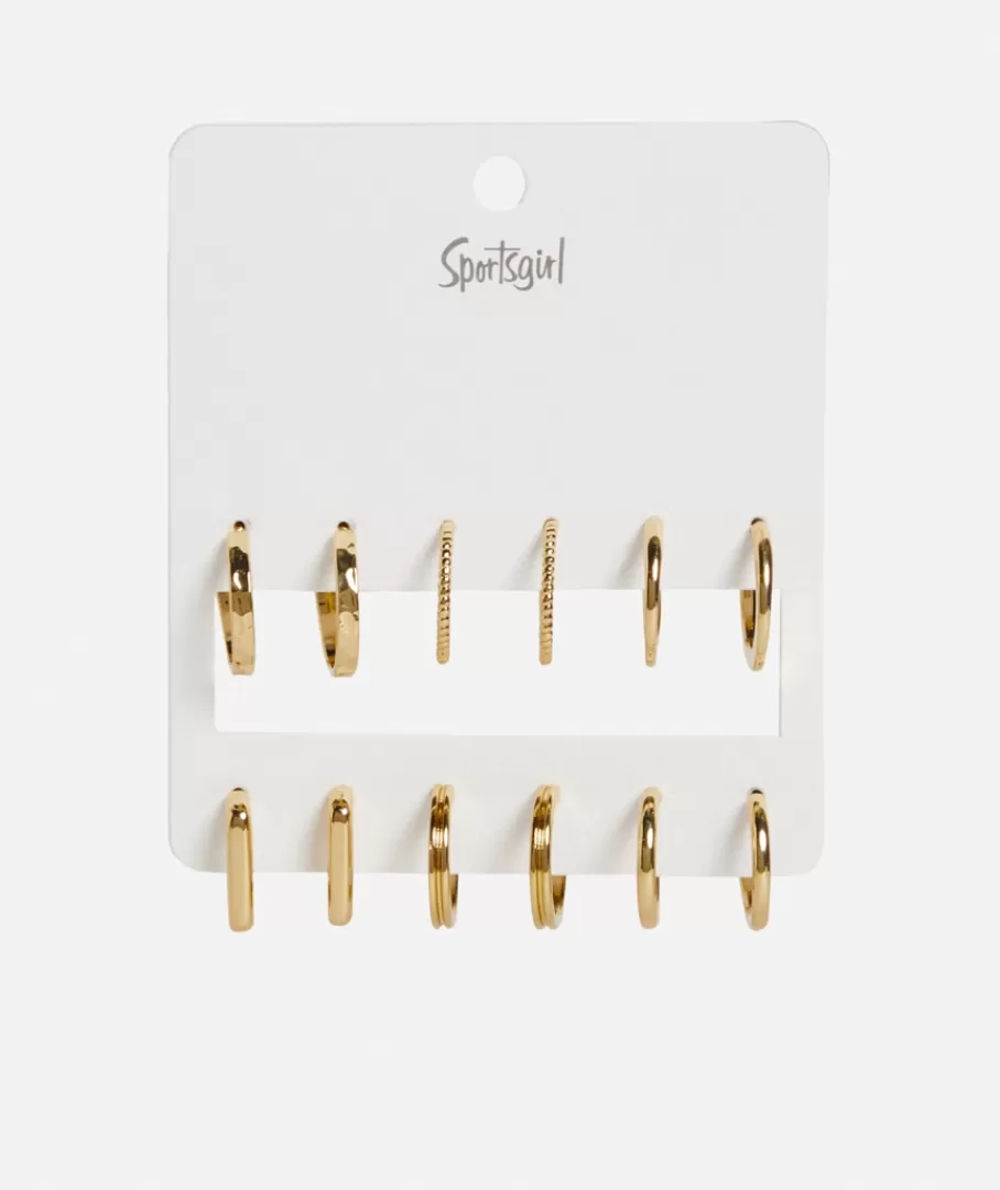 Sportsgirl Jewellery | Earrings< MINI HOOP EARRING PACK