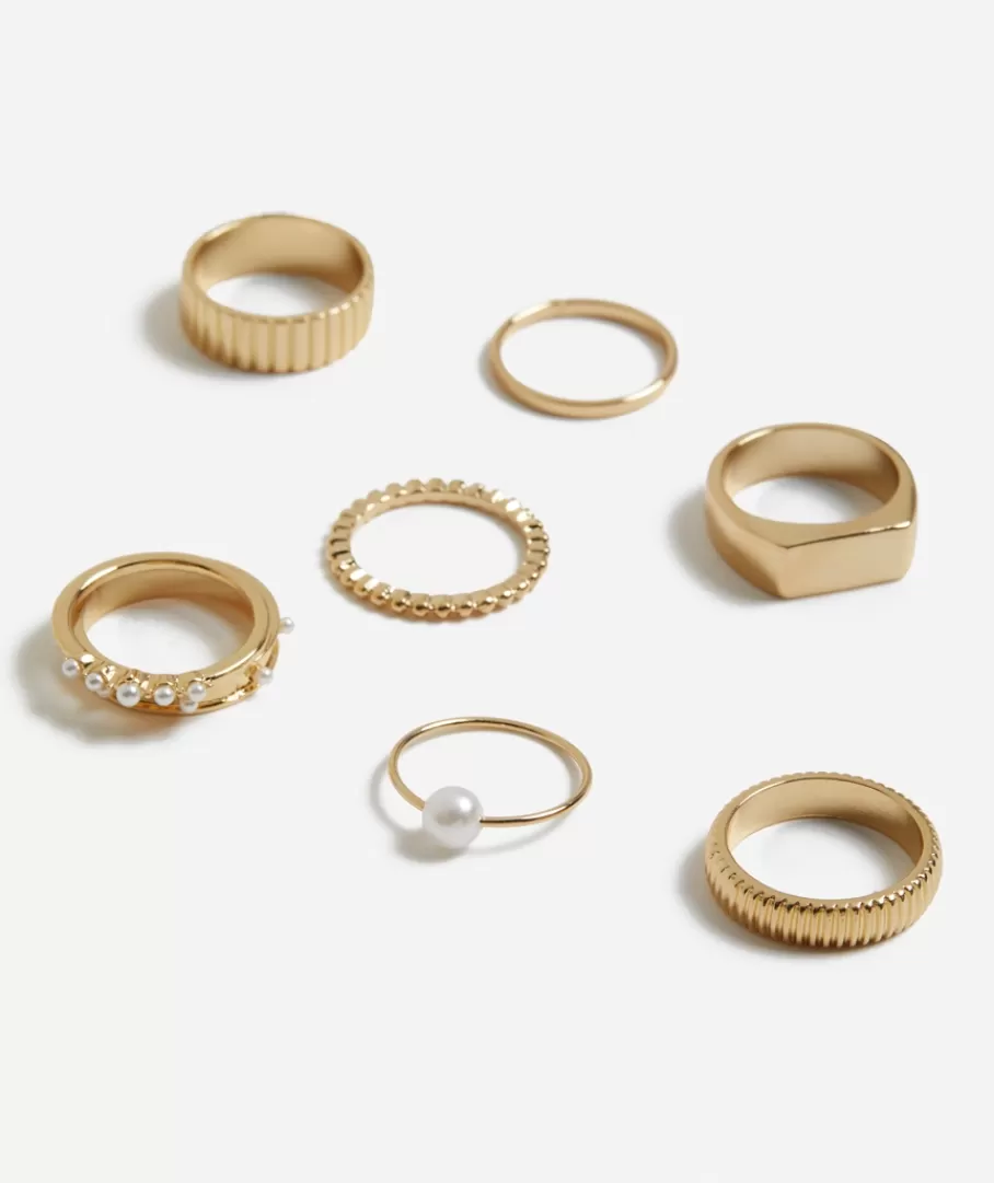 Sportsgirl Jewellery | Rings< PEARL RING PACK