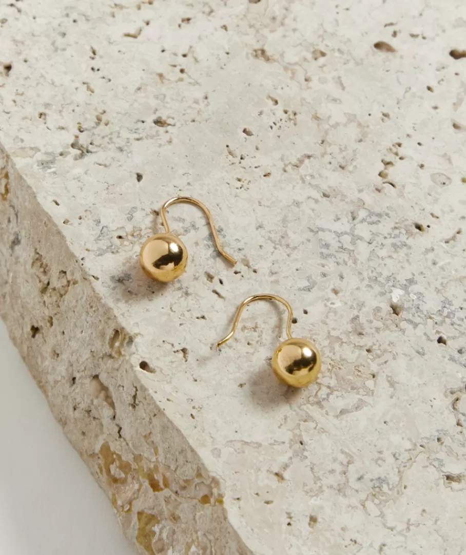 Sportsgirl Jewellery | Plated Jewellery< PLATED DROP BALL EARRING