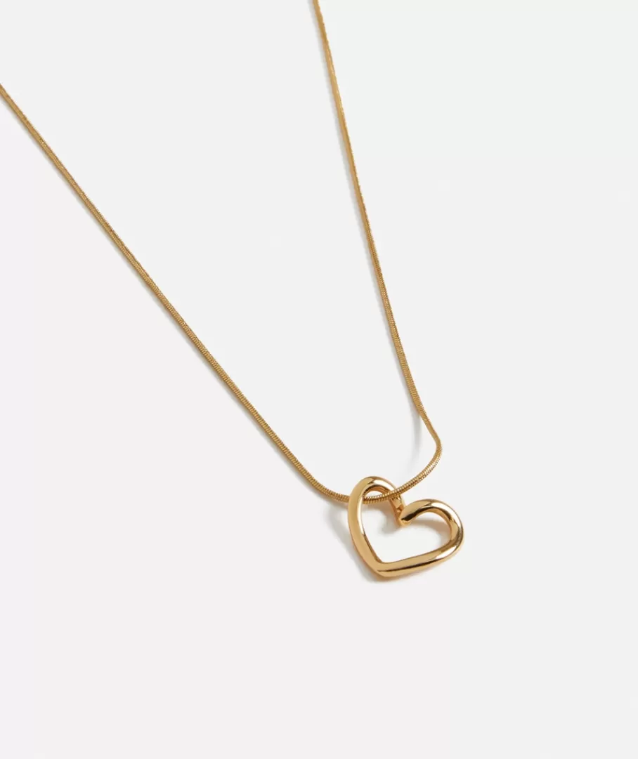 Sportsgirl Jewellery | Plated Jewellery< PLATED FINE HEART PENDANT NECKLACE