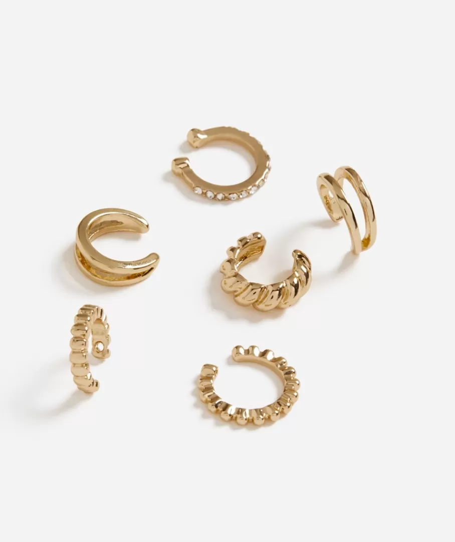 Sportsgirl Jewellery | Plated Jewellery< PLATED HOOP AND EAR CUFF PACK