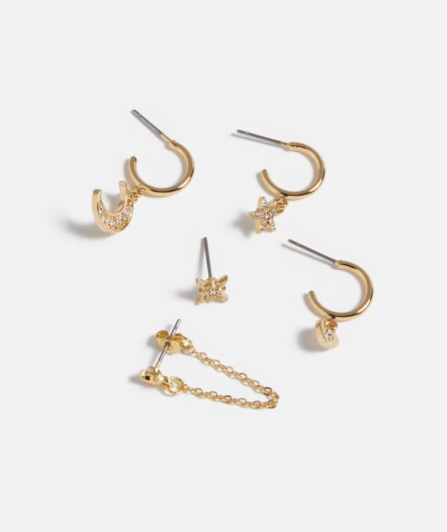 Sportsgirl Jewellery | Earrings< TWINKLE STUD AND HOOP PACK