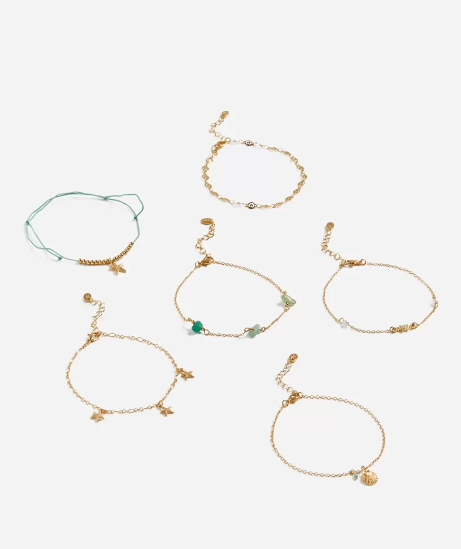 Sportsgirl Jewellery< BEADED ANKLET PACK