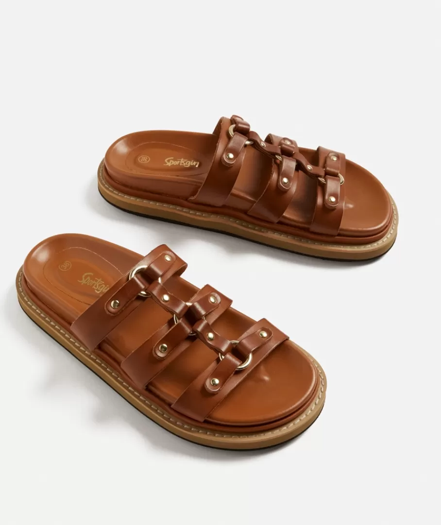 Sportsgirl Shoes | Slides & Sandals<HARVEY BUCKLE SLIDE -