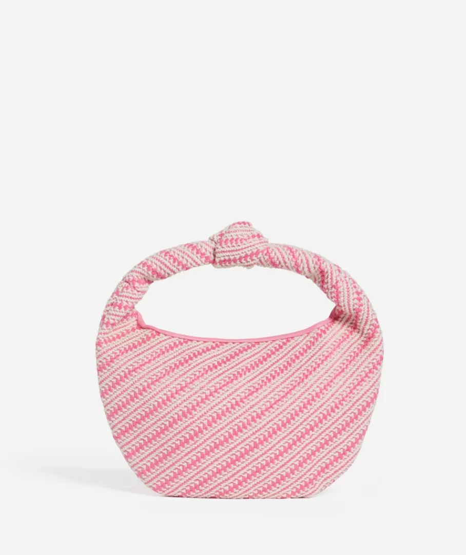 Sportsgirl Bags | Going Out Bags<HAYLEE PINK STRAW SHOULDER BAG