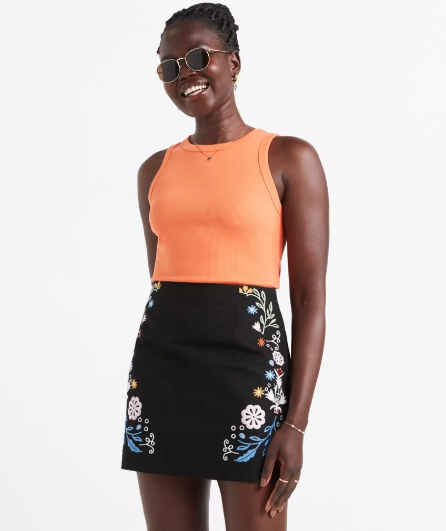 Sportsgirl Skirts | Mini Skirts<HAZEL EMBROIDERED MINI SKIRT