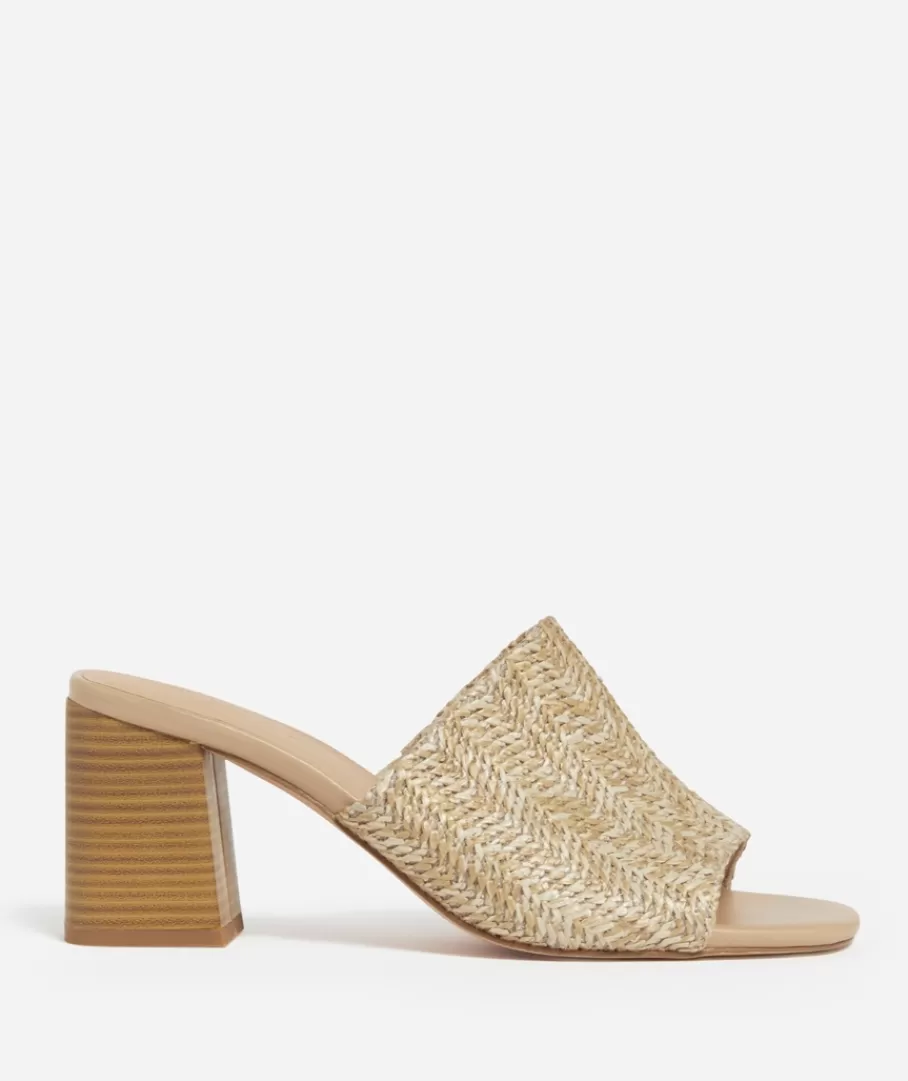 Sportsgirl Shoes | Heels<KENDRA WOVEN MULE HEEL