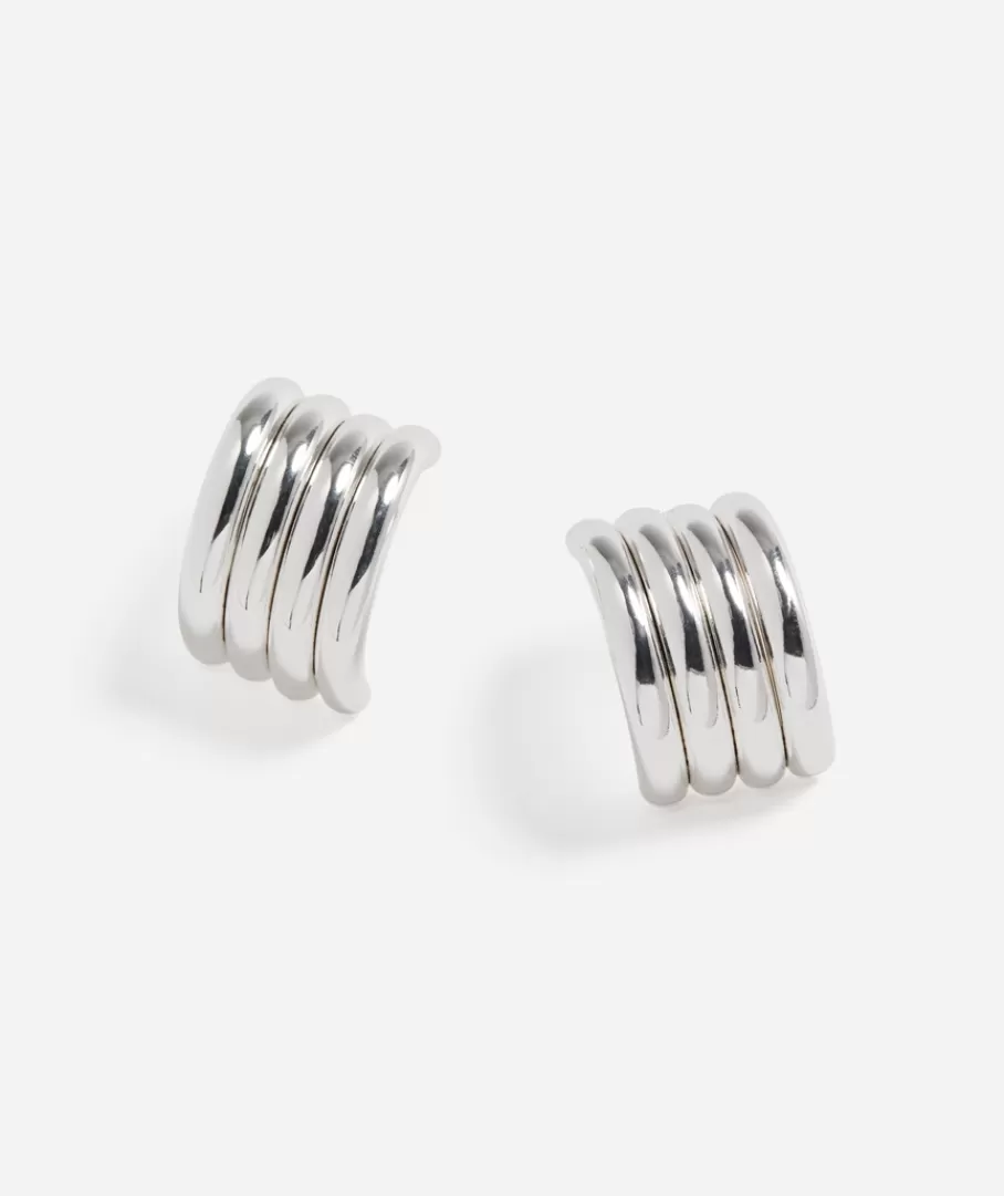 Sportsgirl Jewellery | Earrings<LARGE RIBBED STUD