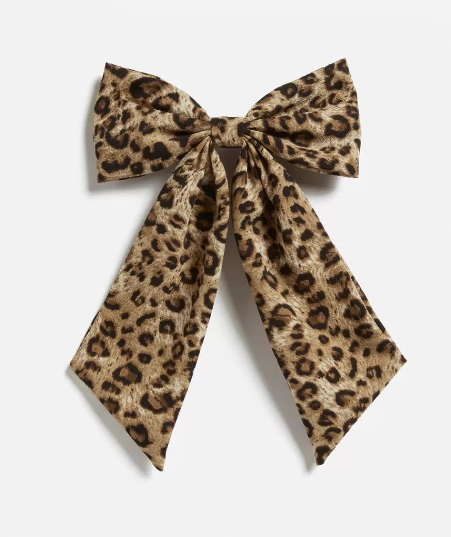 Sportsgirl Hair Accessories< PRINT LONG CLASSIC BOW