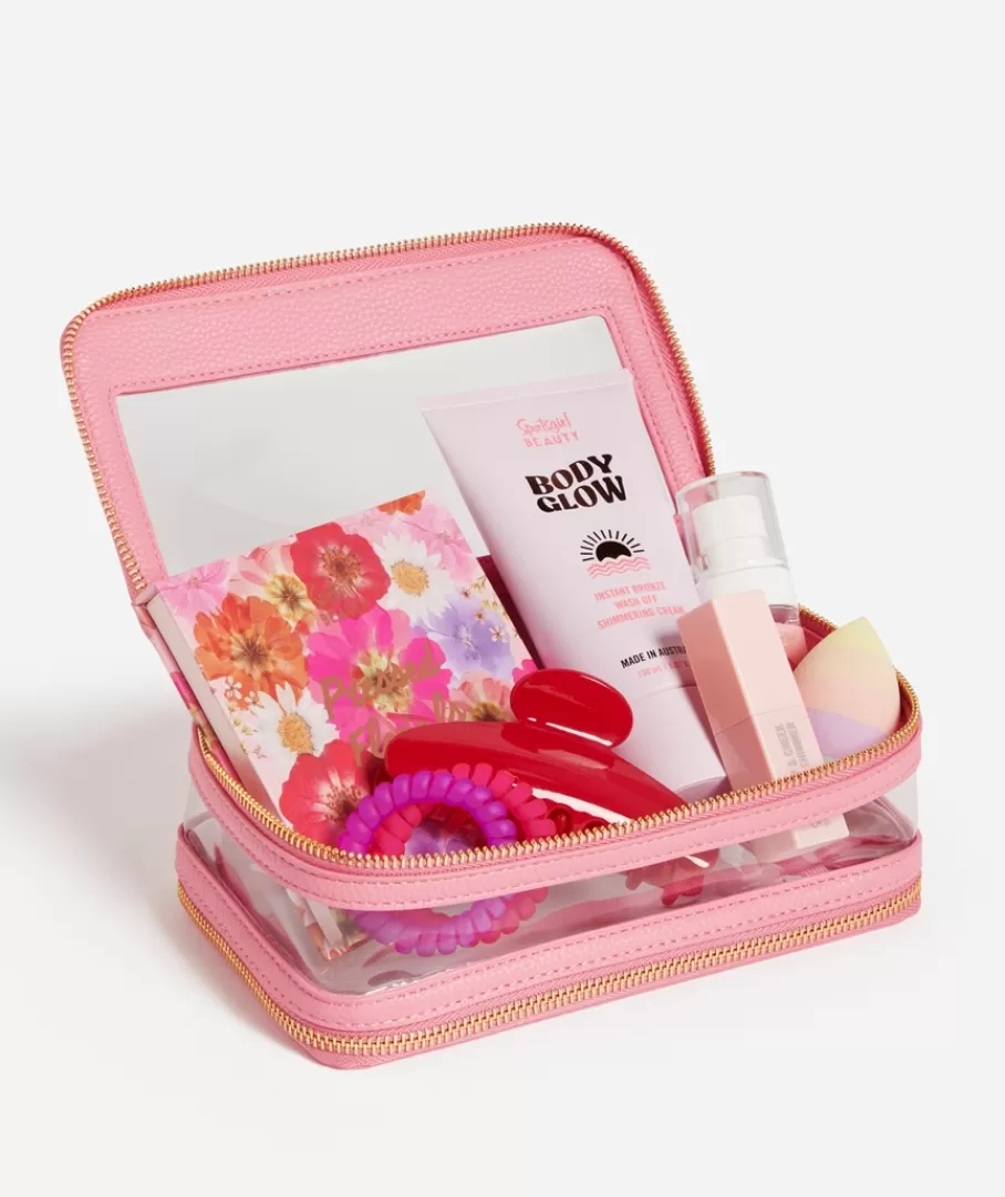 Sportsgirl Makeup Bags | Makeup Bags<LINA - CLEAR RECTANGLE MAKEUP BAG