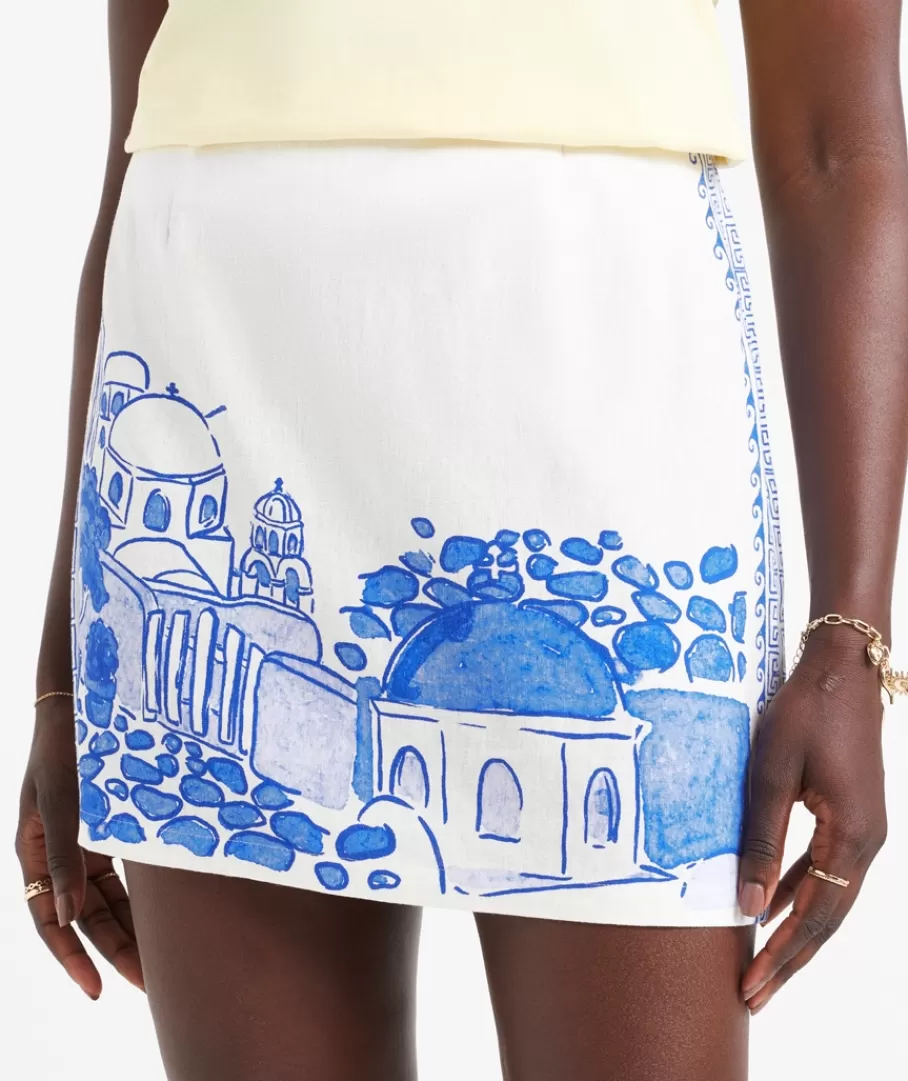 Sportsgirl Skirts | Mini Skirts<LONI SANTORINI MINI SKIRT