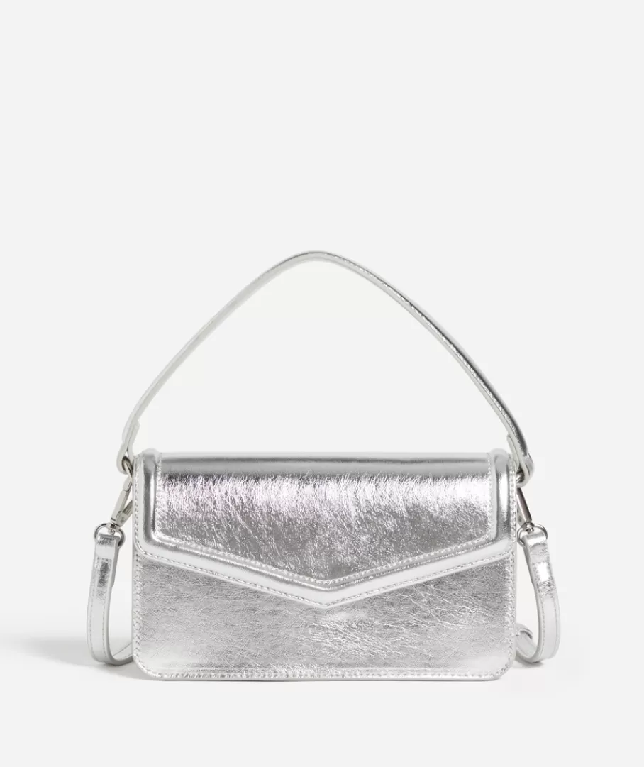 Sportsgirl Bags | Shoulder Bags<LUCI SILVER TOP HANDLE BAG