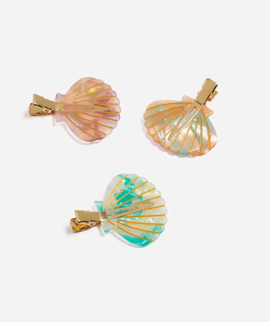 Sportsgirl Hair Accessories | Hair<MANE ATTRACTION - STYLING HAIR CLIPS - CLAM SHELL 3PK