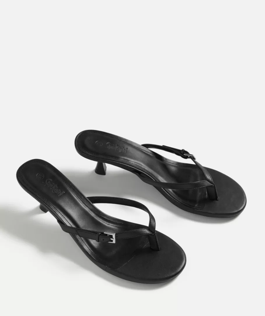 Sportsgirl Shoes | Slides & Sandals<MARA THONG HEEL