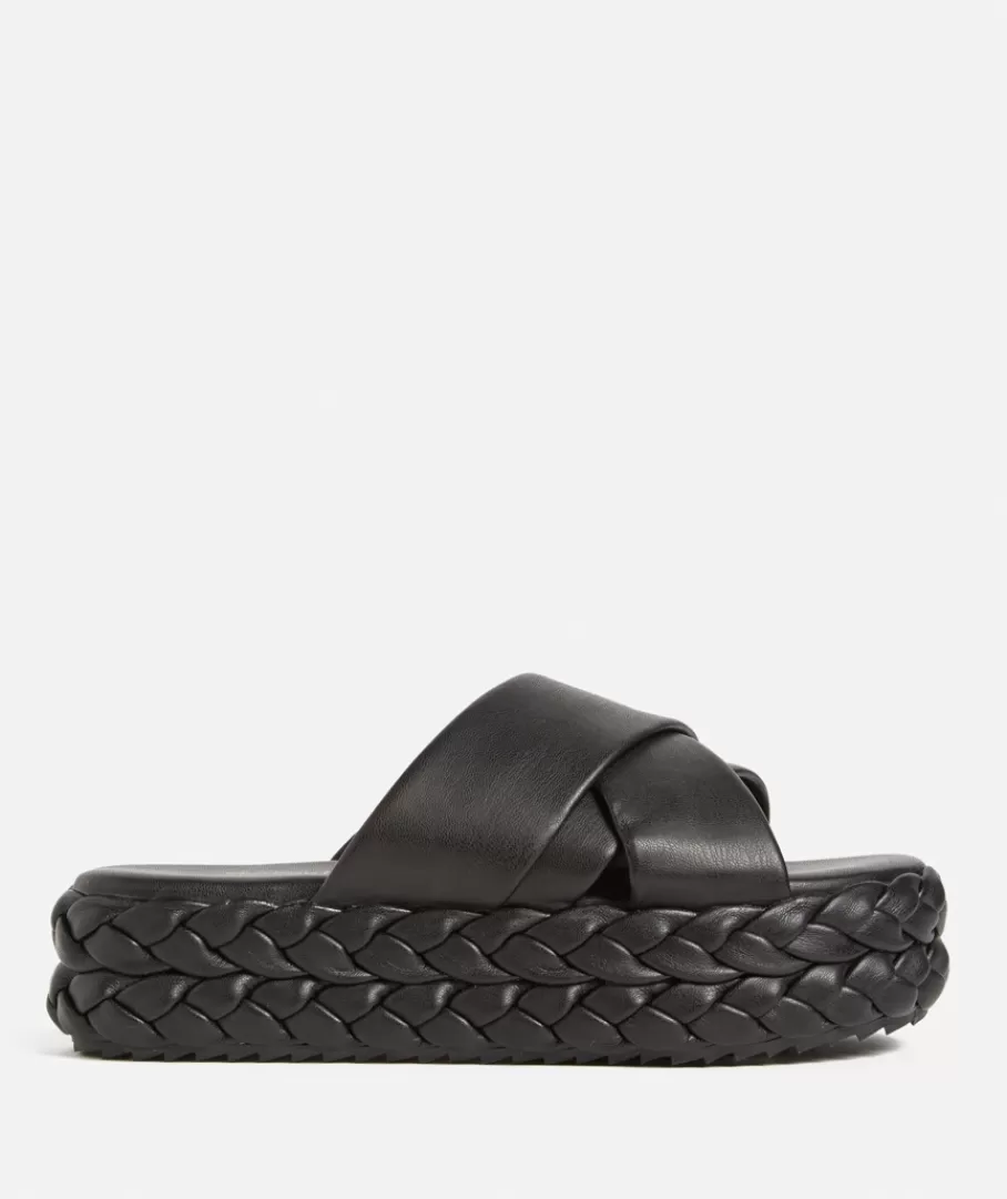 Sportsgirl Shoes | Slides & Sandals<MARLEY PLATFORM SLIDE -