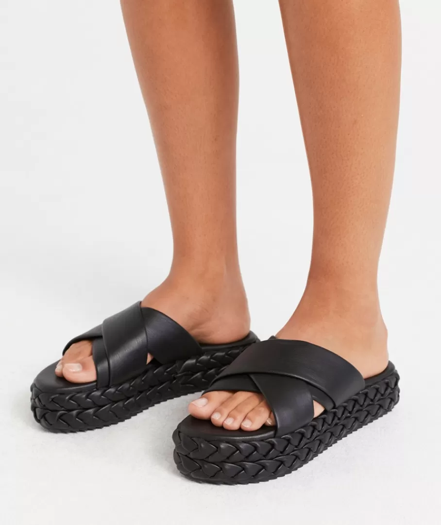 Sportsgirl Shoes | Slides & Sandals<MARLEY PLATFORM SLIDE -