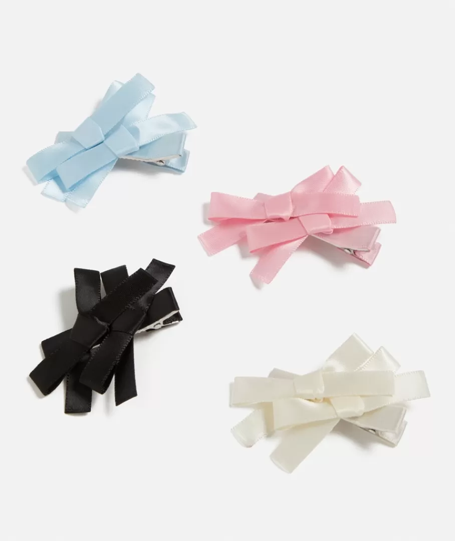 Sportsgirl Hair Accessories<MINI SATIN BOW HAIR PIN PACK