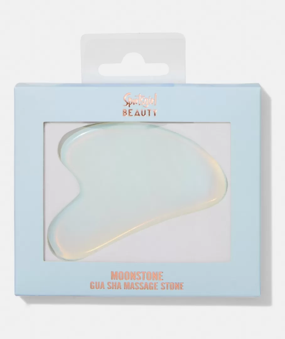 Sportsgirl Eye & Lip Care | Skincare Tools<MOONSTONE GUA SHA MASSAGE STONE