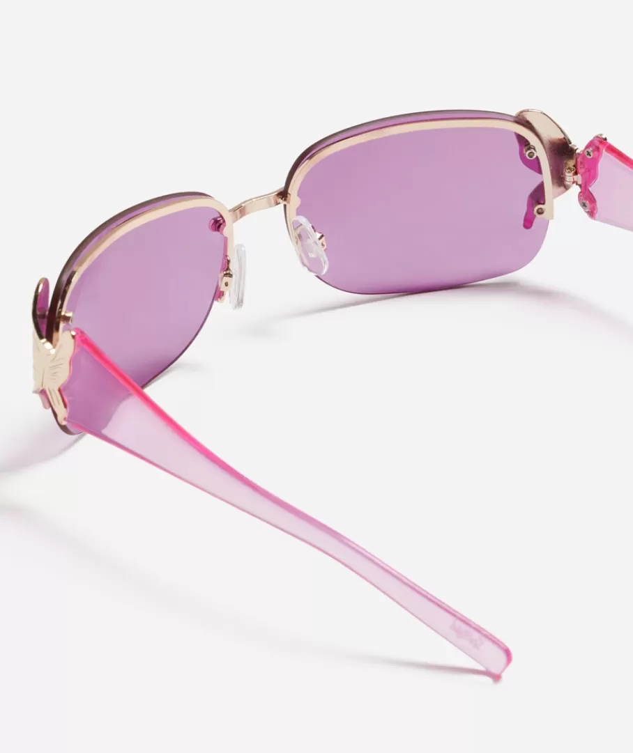 Sportsgirl Sunglasses<NIKKI BUTTERFLY CHARM SUNGLASSES -