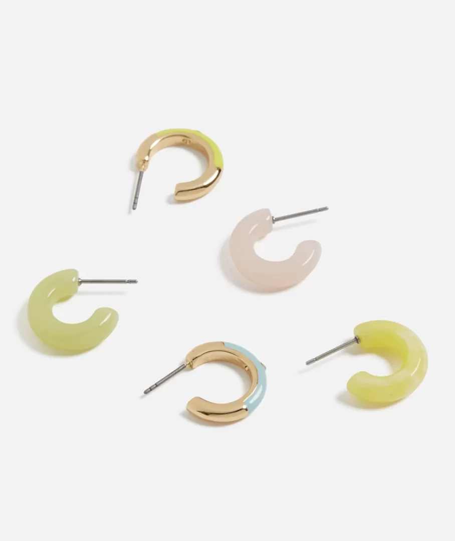 Sportsgirl Earrings | Jewellery Packs<PASTEL ACRYLIC HOOP PACK