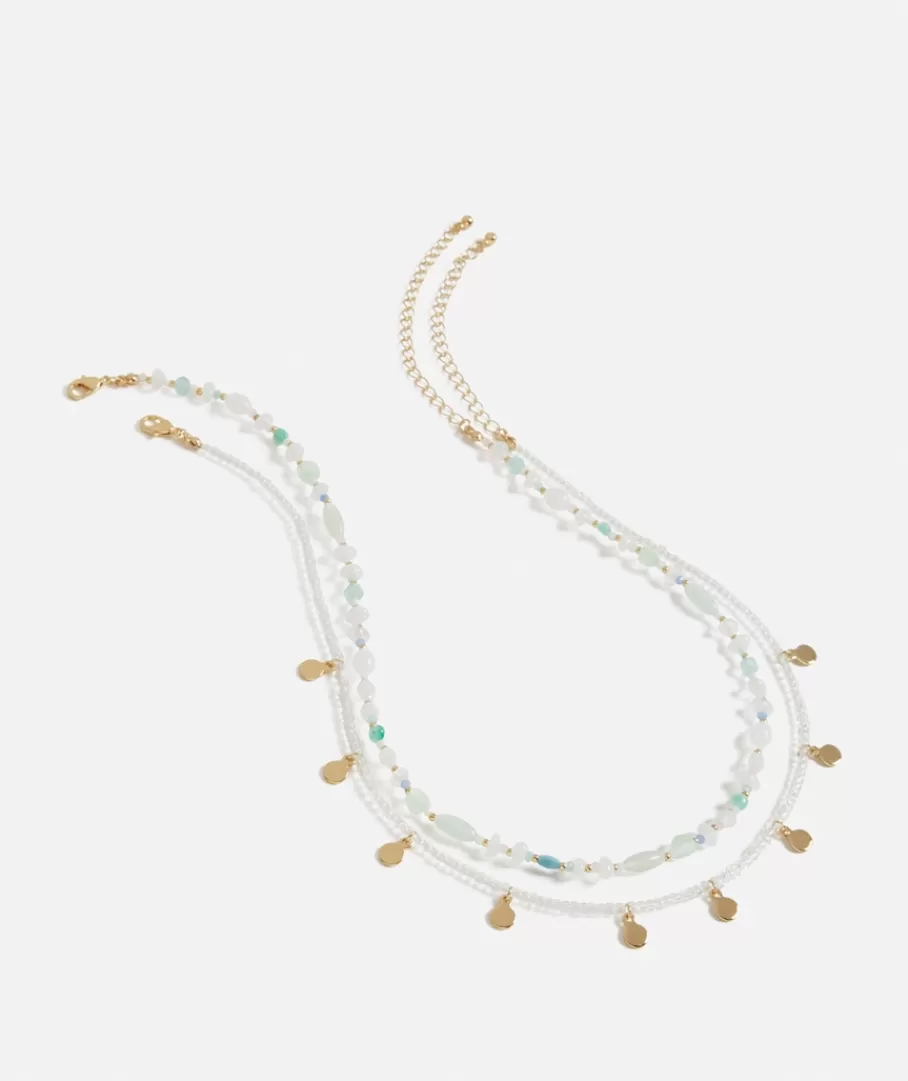 Sportsgirl Jewellery | Necklaces<PASTEL BEADED NECKLACE PACK