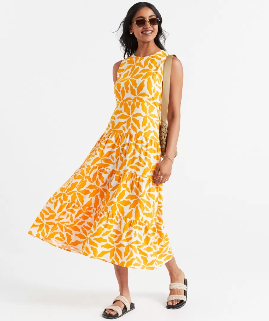 Sportsgirl Dresses | Printed Dresses<PETA PRINTED TIERED MIDI DRESS